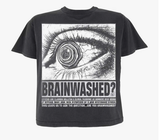HELLSTAR STUDIOS BRAINWASHED EYEBALL TEE - Court Side Gear & More