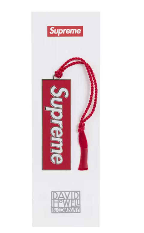 Supreme David Howell & Co. Metal Bookmark - Court Side Gear & More
