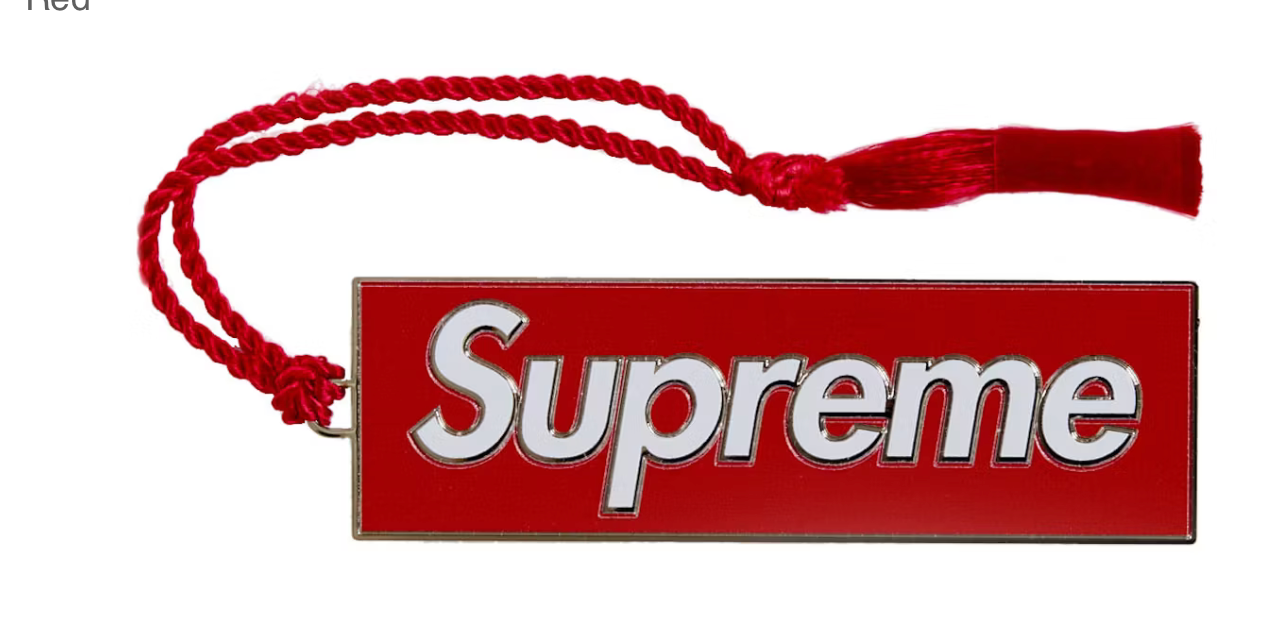 Supreme David Howell & Co. Metal Bookmark - Court Side Gear & More