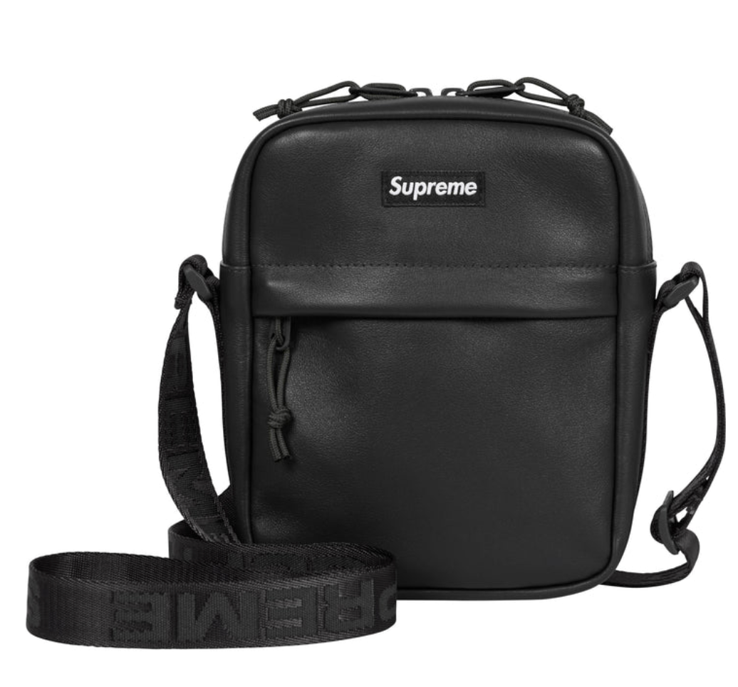 Supreme Leather Shoulder Bag - Court Side Gear & More