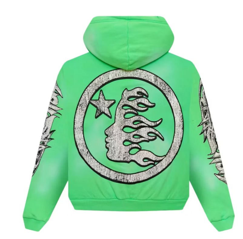 Hellstar Graffiti Zip-Up - Court Side Gear & More