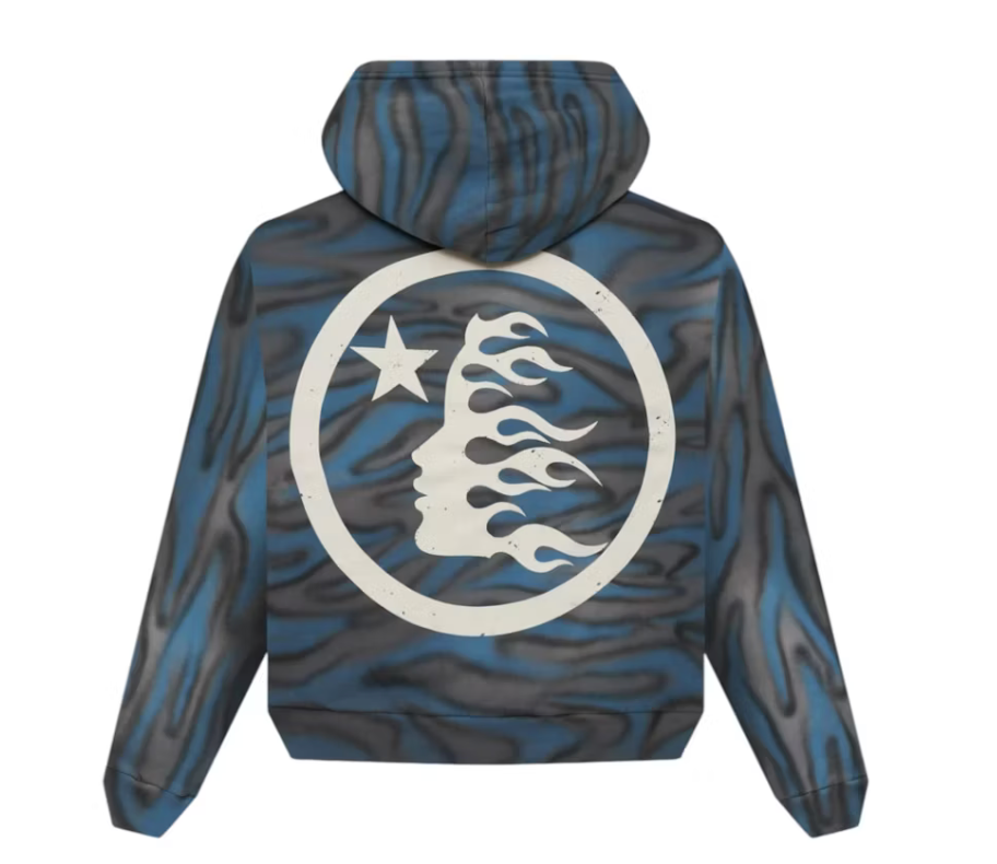 Hellstar Classic Logo Airbrush Zip-Up - Court Side Gear & More