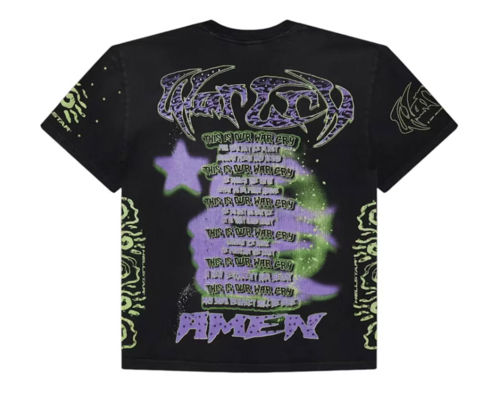 Hellstar Amen T-Shirt - Court Side Gear & More