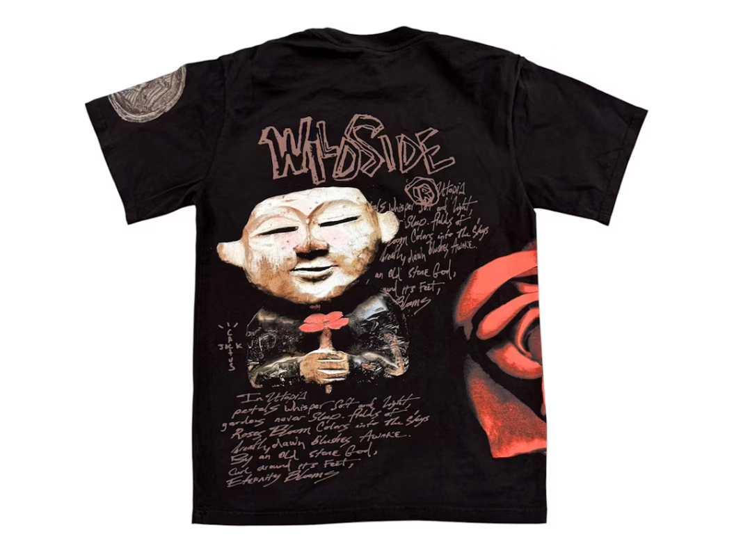 Travis Scott x Yohji Yamamoto Wildside Tee - Court Side Gear & More
