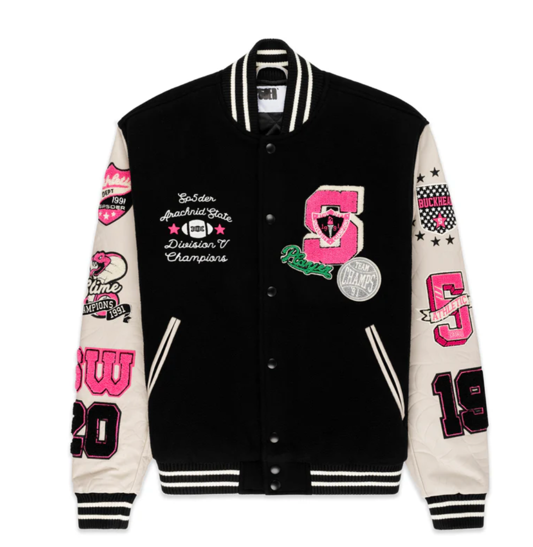SP5DER DIVISION 5 VARSITY JACKET - Court Side Gear & More