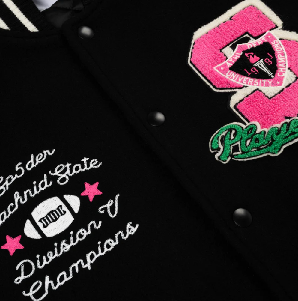 SP5DER DIVISION 5 VARSITY JACKET - Court Side Gear & More