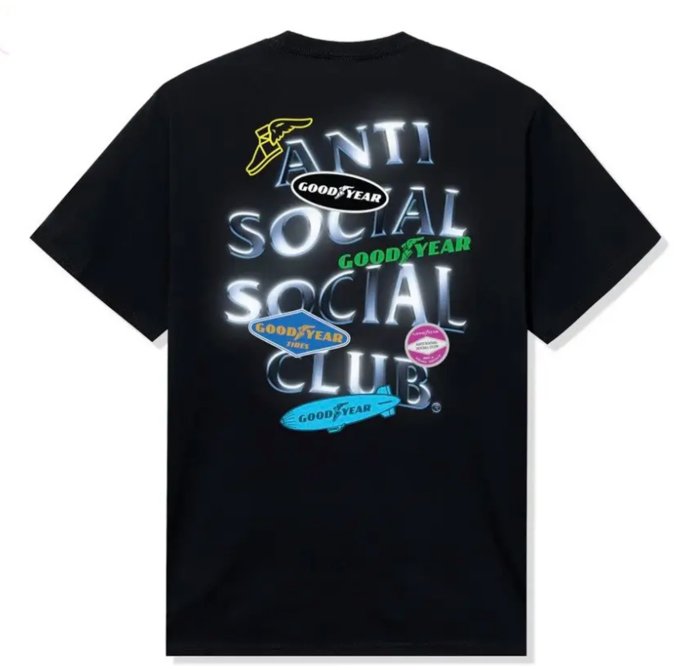 Anti Social Social Club x Goodyear Racing Polished T-Shirt - Court Side Gear & More