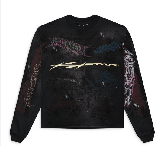 HELLSTAR GRAFFITI L/S TEE - Court Side Gear & More