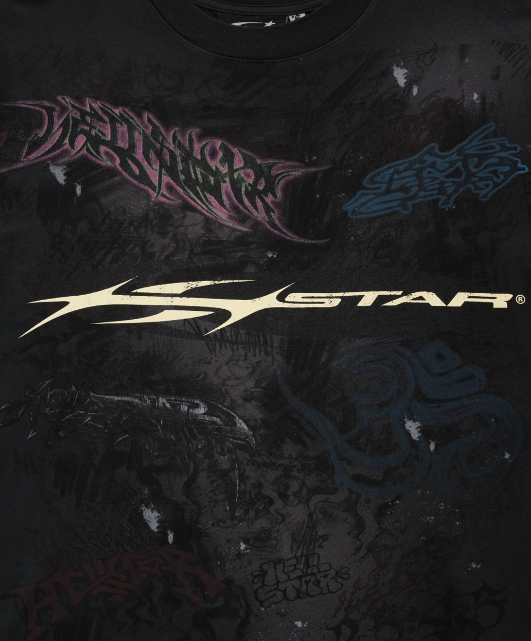 HELLSTAR GRAFFITI L/S TEE - Court Side Gear & More