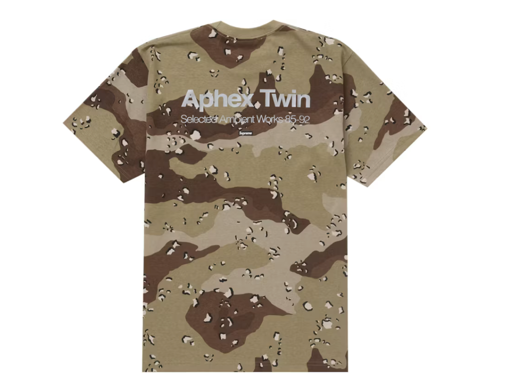 Supreme Aphex Twin Ambient Works Tee - Court Side Gear & More