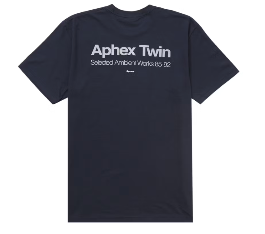 Supreme Aphex Twin Ambient Works Tee - Court Side Gear & More