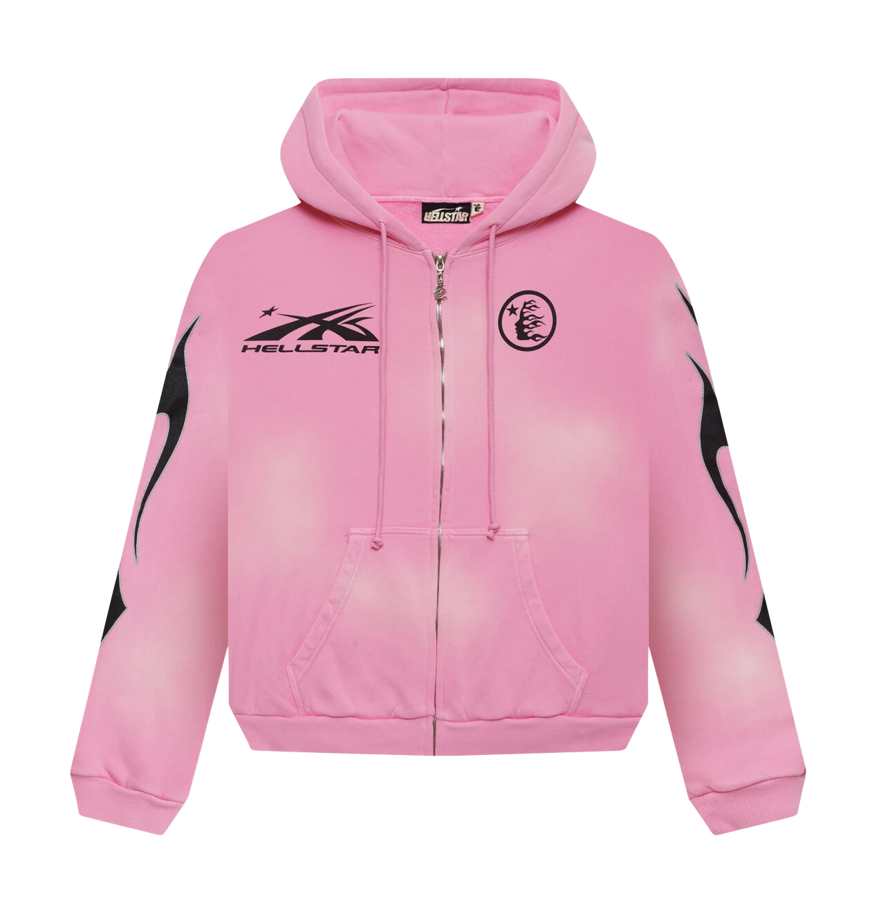 Hellstar Sports Flame Zip-Up - Court Side Gear & More