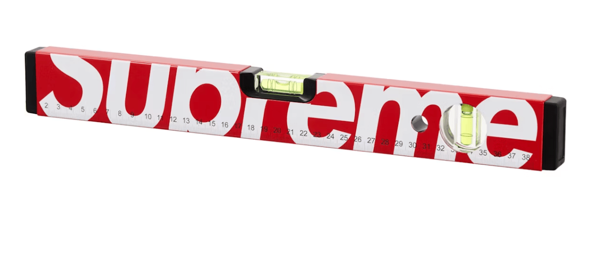 Supreme Meterex Spirit Level - Court Side Gear & More