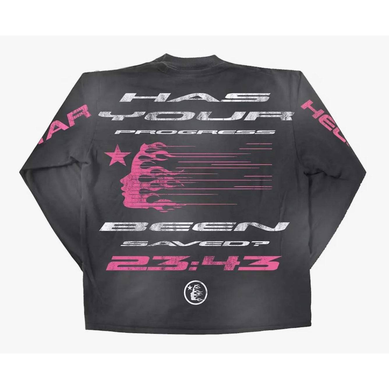 Hellstar Studios QR Code Christ Long Sleeve L/S T-Shirt - Court Side Gear & More