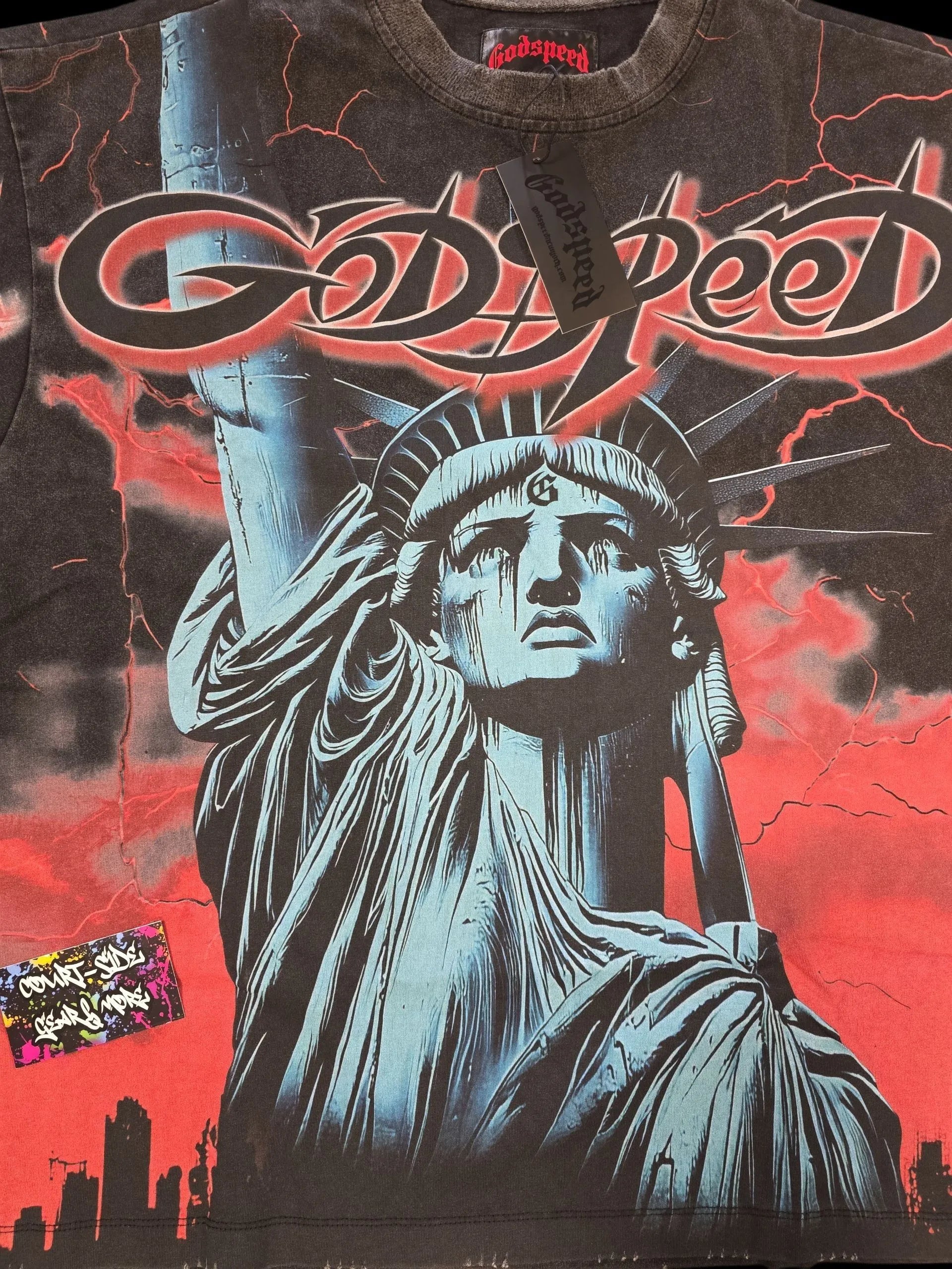 GODSPEED Voltage Red T-Shirt - Court Side Gear & More