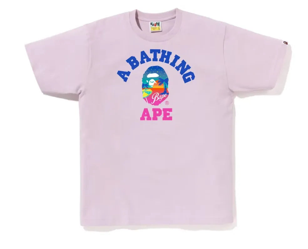 BAPE Sunset Beach Tee - Court Side Gear & More