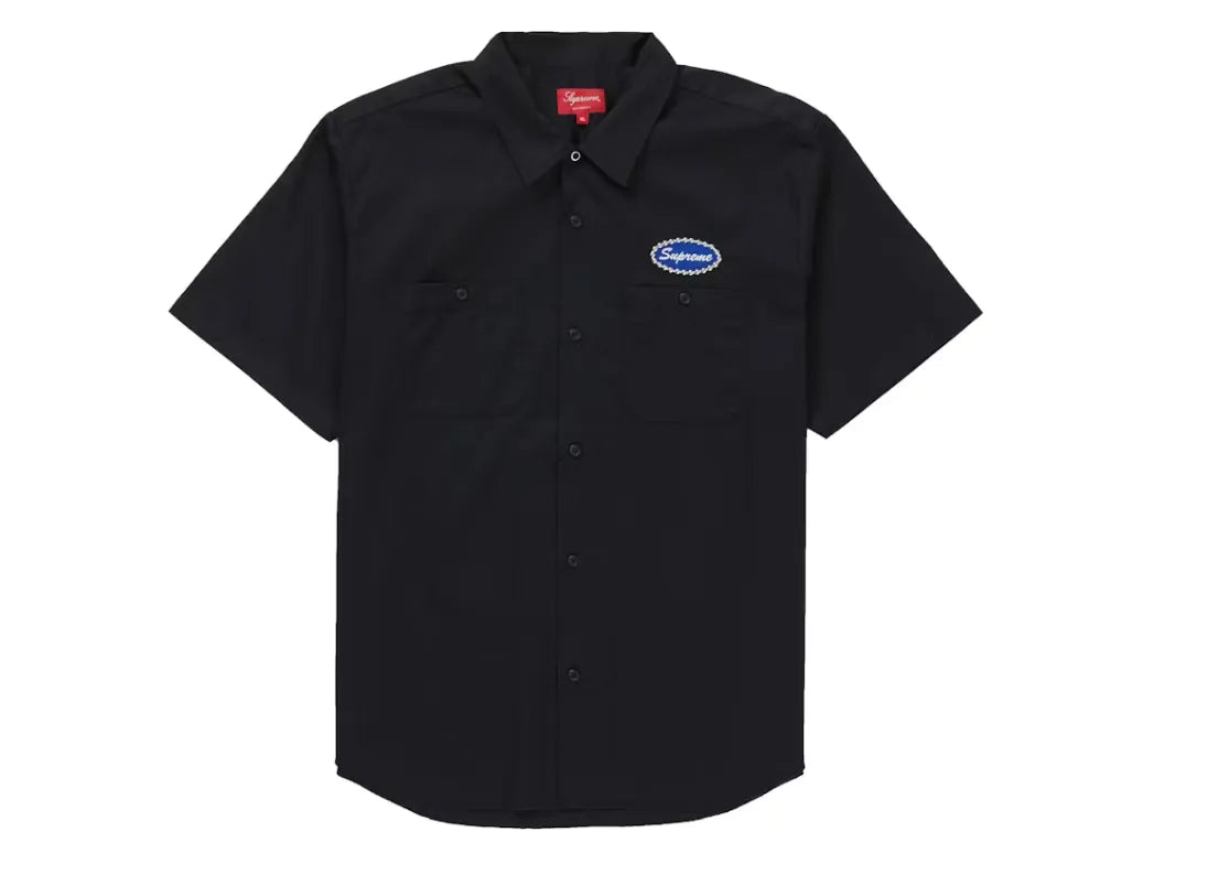 Supreme Studded Patch S/S Work Shirt - Court Side Gear & More