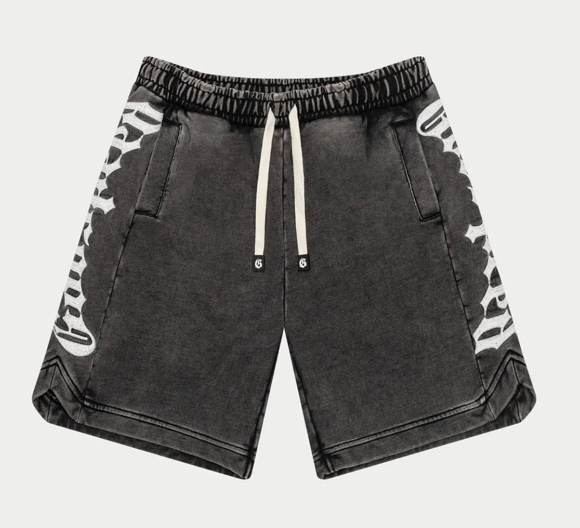 GODSPEED CourtSide Charcoal Wash Shorts - Court Side Gear & More