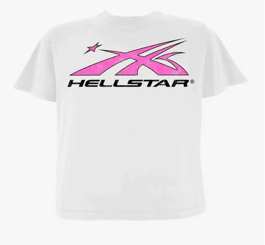 HELLSTAR SPORT LOGO WHITE TEE - Court Side Gear & More