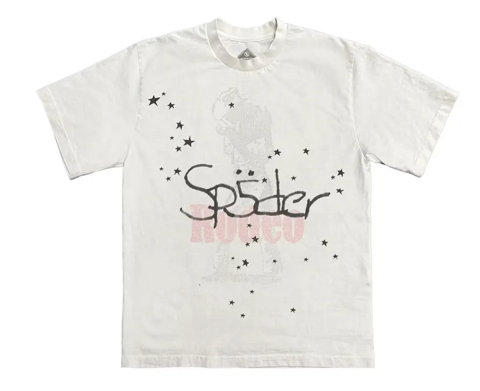 Travis Scott Cactus Jack x Sp5der Days Before Rodeo II Tee - Court Side Gear & More