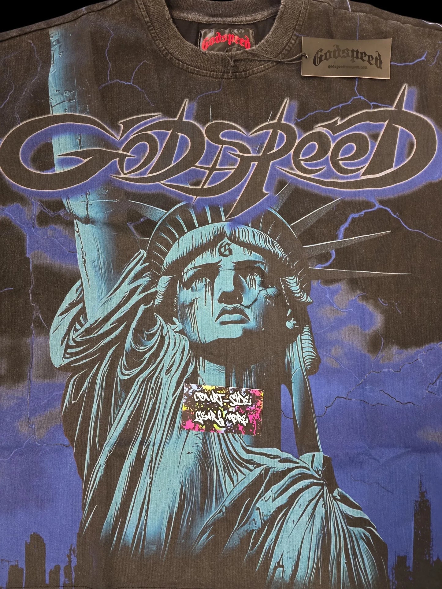 GODSPEED Voltage-La-Blue T-Shirt - Court Side Gear & More