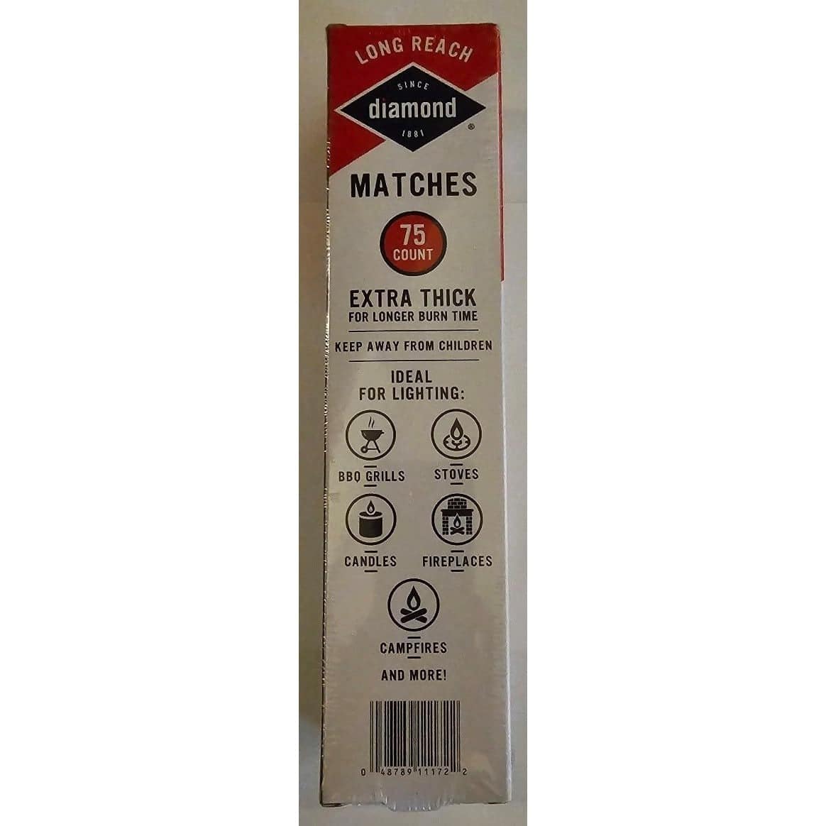 Supreme Diamond Matches Long Reach ( Box Of 75 ) - Court Side Gear & More