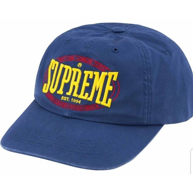 Supreme Warm Up 6-Panel Navy - Court Side Gear & More