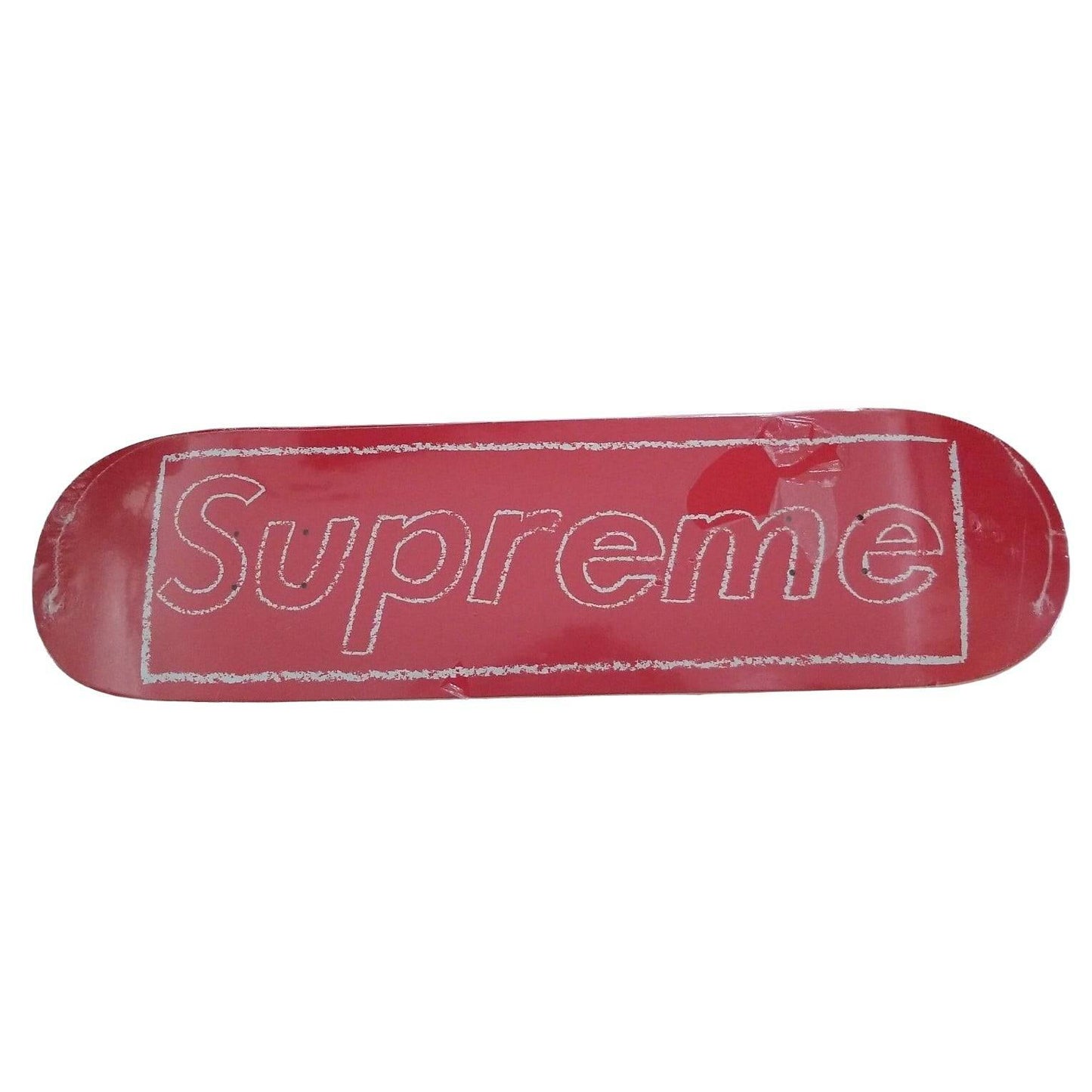 Supreme Kaws Chalk Logo Skate Deck - Court Side Gear & More