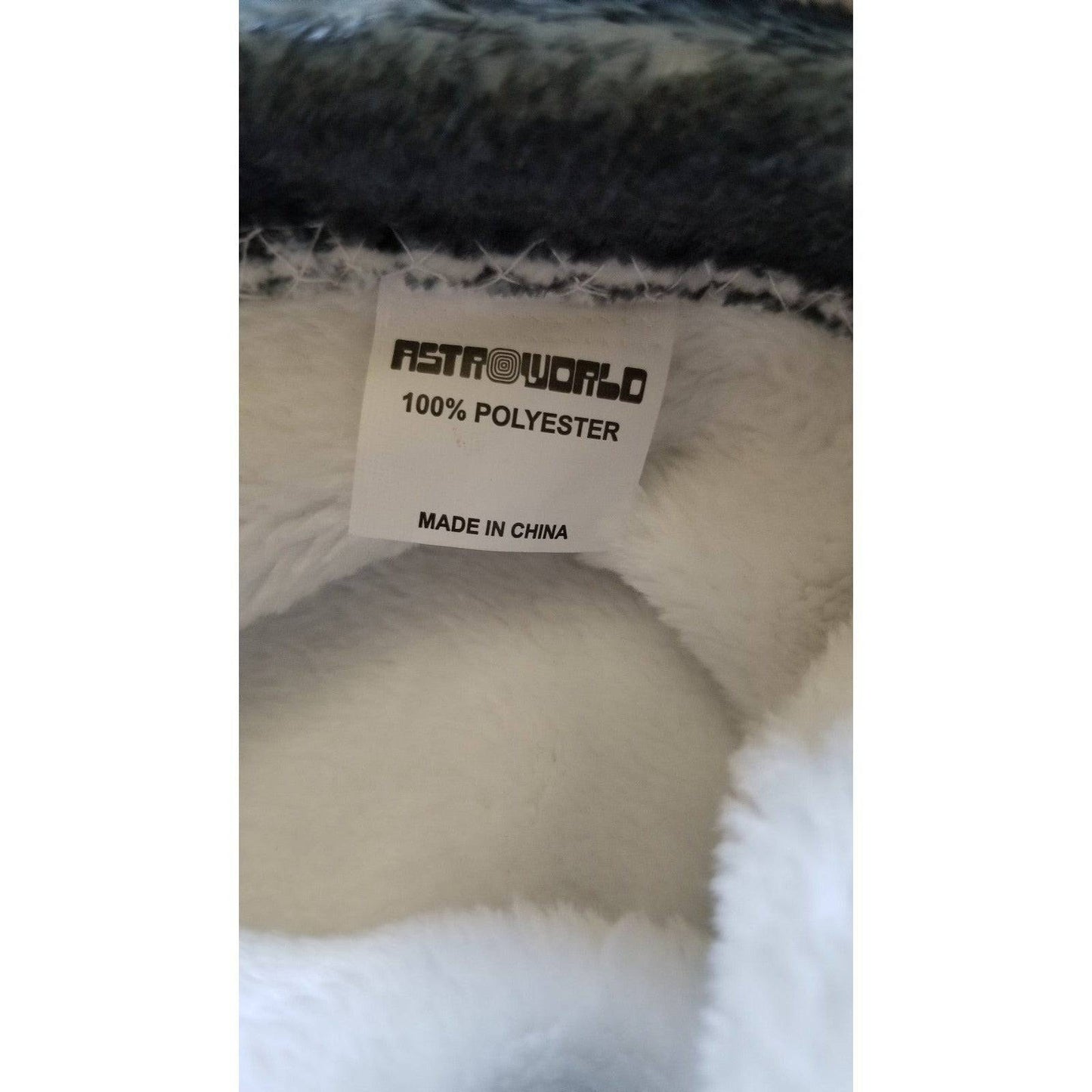 Travis Scott Astro World Coaster Polar Fleece Blanket - Court Side Gear & More