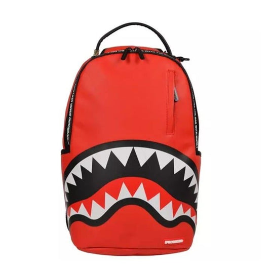 Sprayground Shark Central Backpack - RED