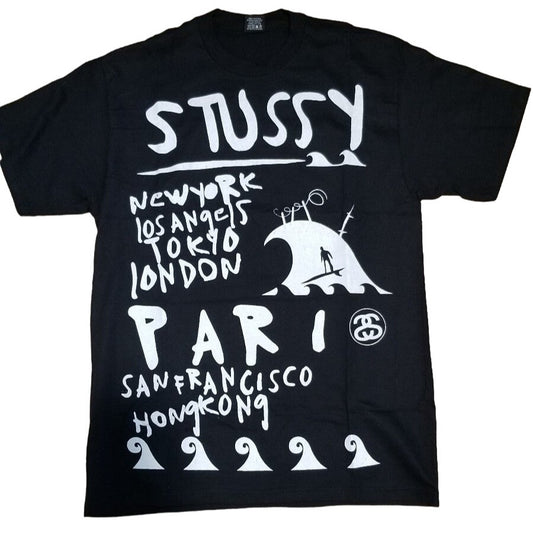 Stussy XSk8ting Cav Empt World Tour Tee - Large