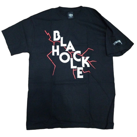 Stussy Black Hole Tee - Medium