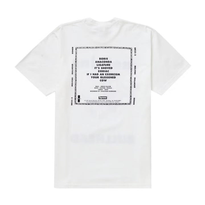 Supreme Melvins Bullhead Tee-White-Large