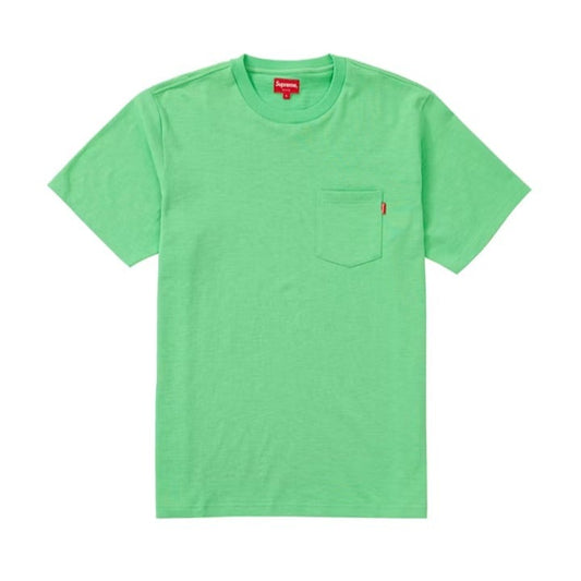 Supreme S/S( SS20) Pocket Tee-(BRT Green) - Medium