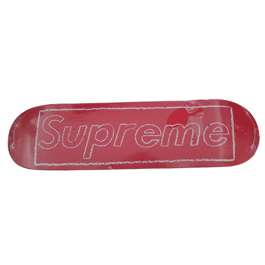 Supreme Kaws Chalk Logo Skate Deck