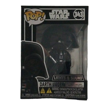 Finko Pop Darth Vader #343 Lights & Sound Bobble Head front