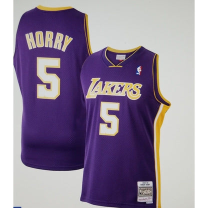 Robert Horry #5 Lakers Swingman Jersey Mitchell & Ness Lakers