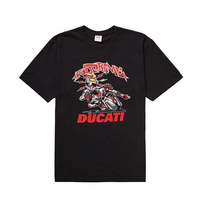 Supreme Ducati Bike Tee-Black-Large