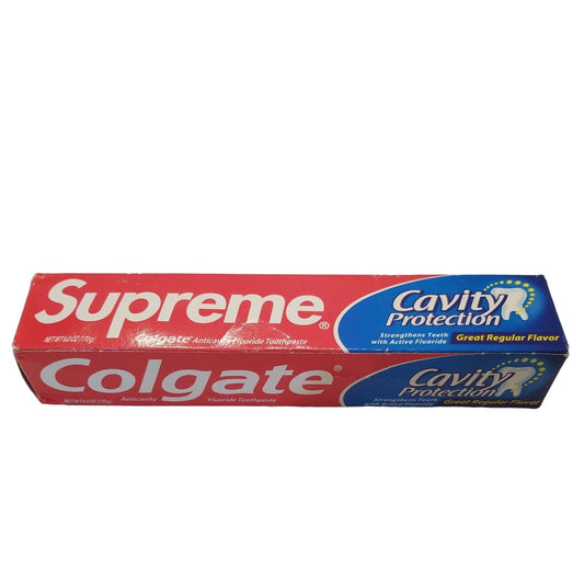 Supreme/Colgate Tooth Paste Collectable