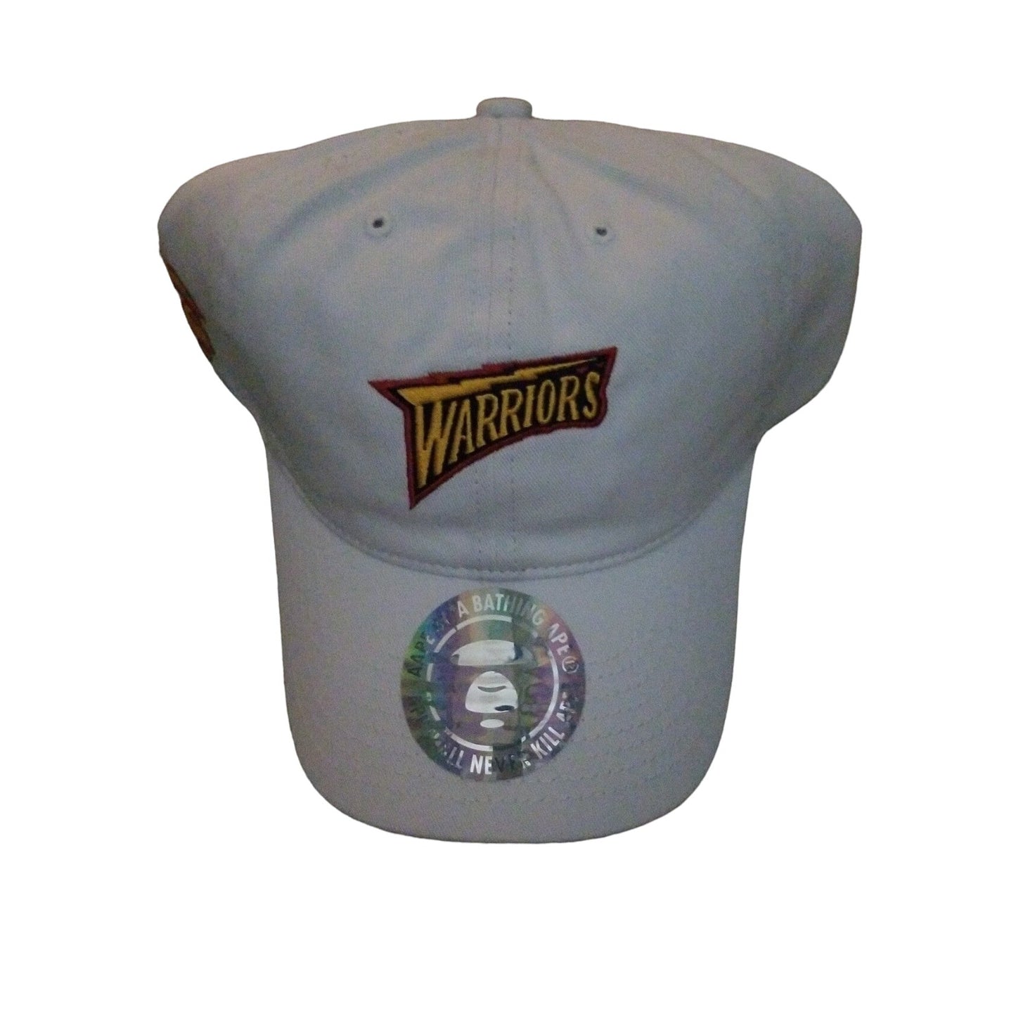 RARE: Bape x Mitchell & Ness Warriors Strapback Hat Collab