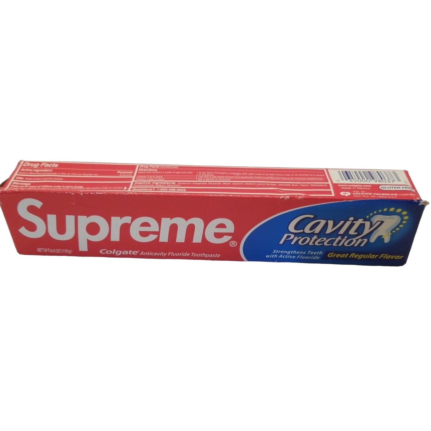 Supreme/Colgate Tooth Paste Collectable