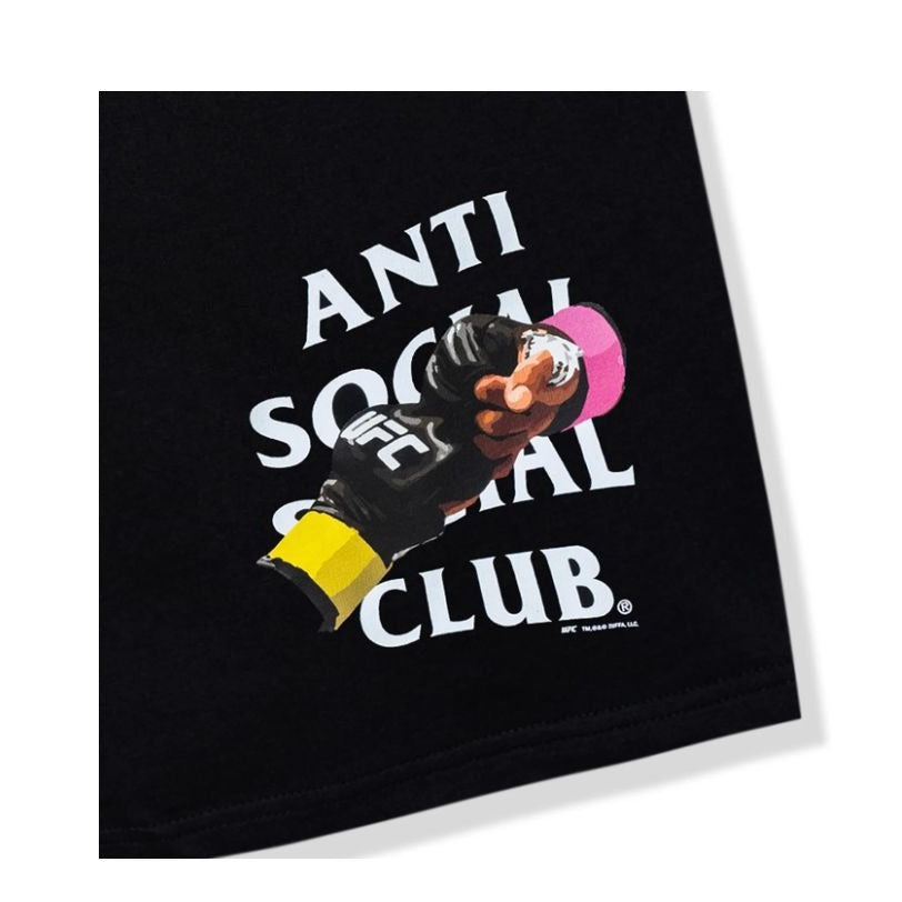 Anti Social Social Club x UFC Corner Shorts - Black - XLarge