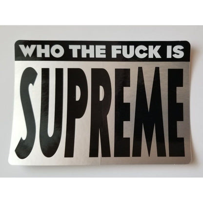 Supreme Sticker Front