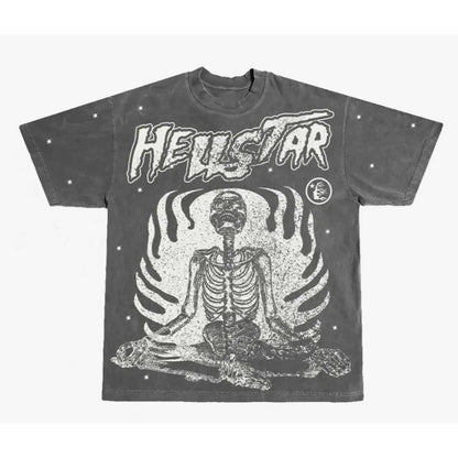 Hellstar Studios Inner Peace Tee Grey Capsule 9 - Medium