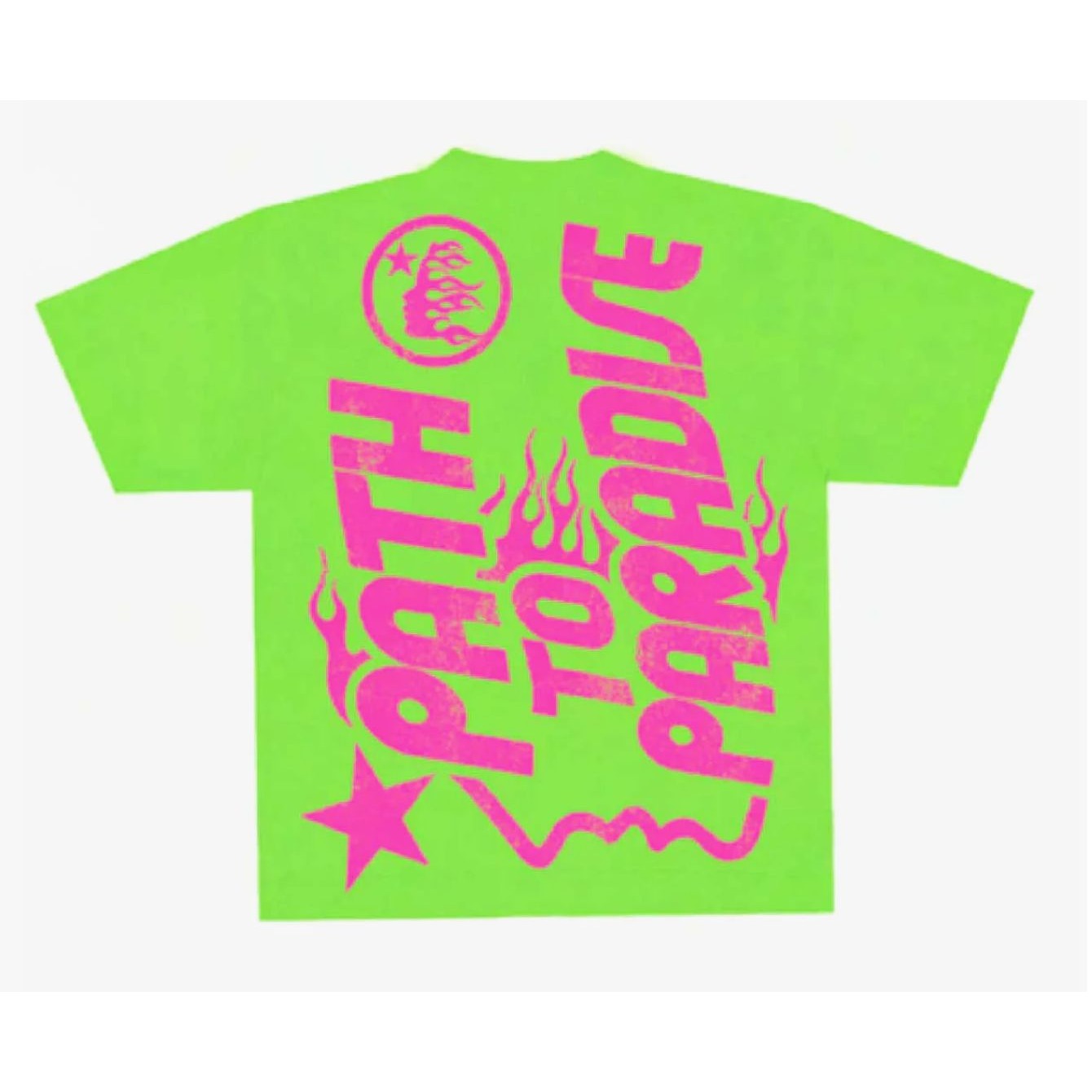 Hellstar Studios Jesus Tee Lime Neon Green Tee Capsule 9 - Medium