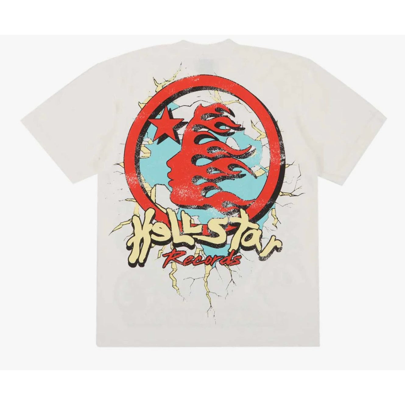 Hellstar Studios Heaven On Earth Cream Tee Capsule 9 - Small