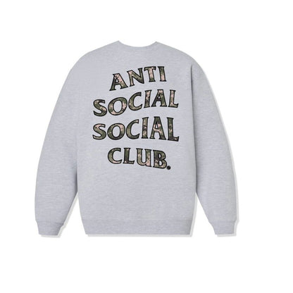 Anti Social Social Rush Crewneck - Heather Grey - Large