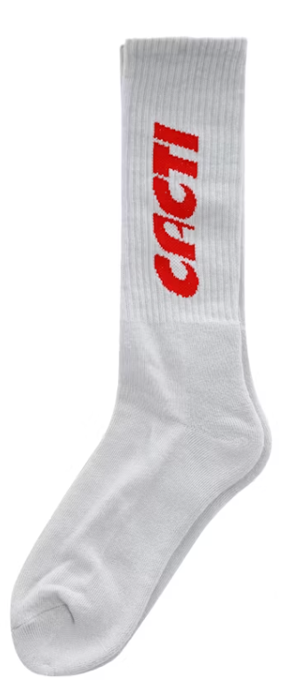 Travis Scott Cacti Logo Socks - Grey