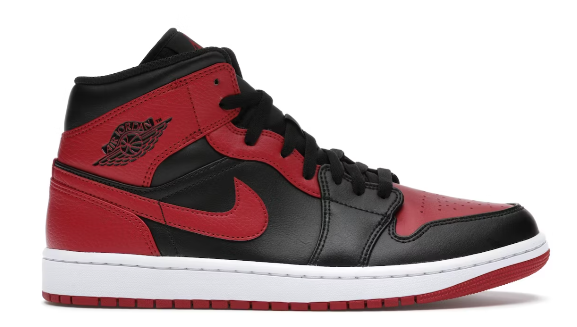 Nike Air Jordan 1 Mid Banned - 10 Mens