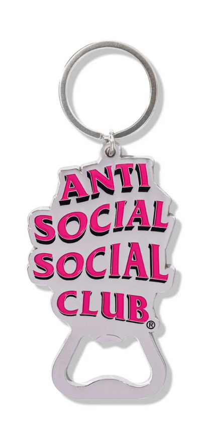 Anti Social Social Gemini Bottle Opener Key Chain